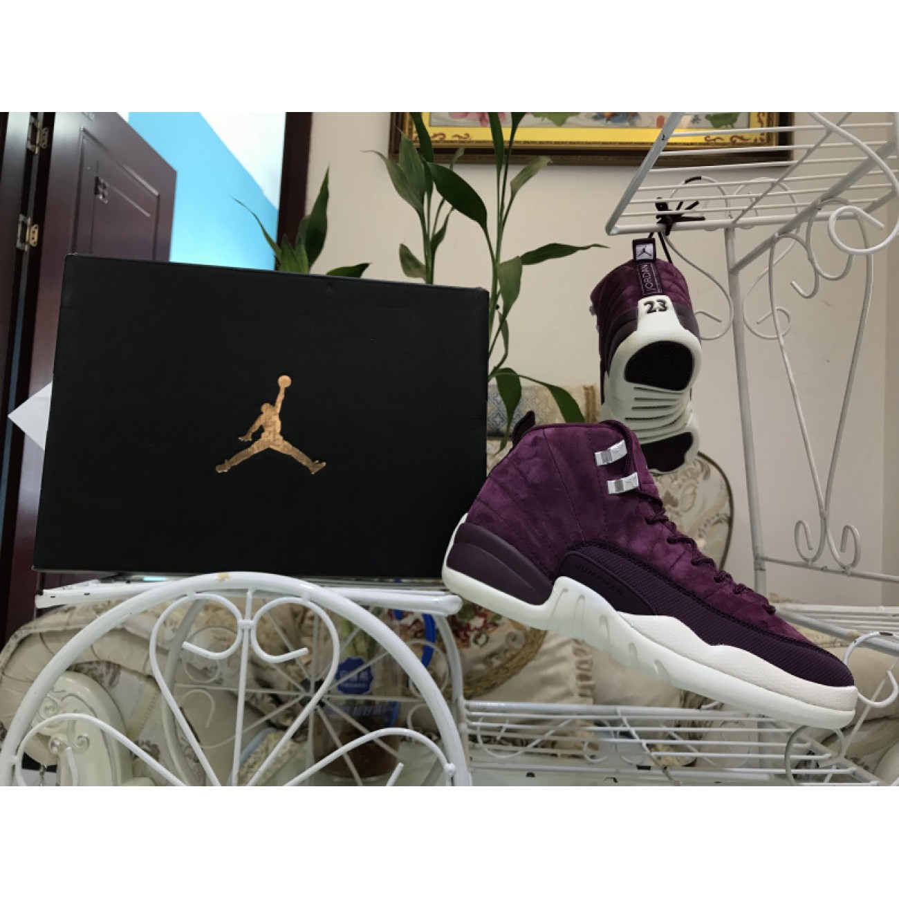 Air Jordan 12 "Bordeaux" 153265-130690-617