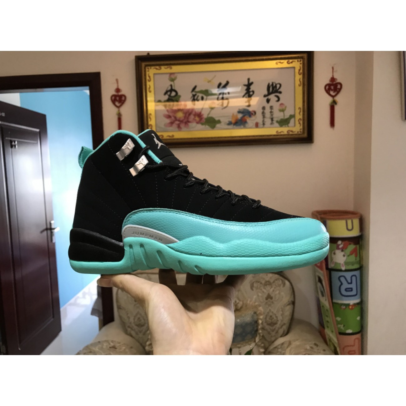 Air Jordan 12 GS "Hyper Jade" 510815-017