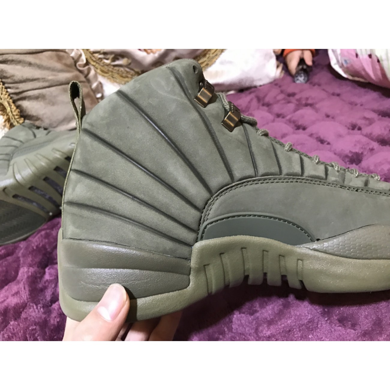 PSNY x Air Jordan 12 Green 745229-486