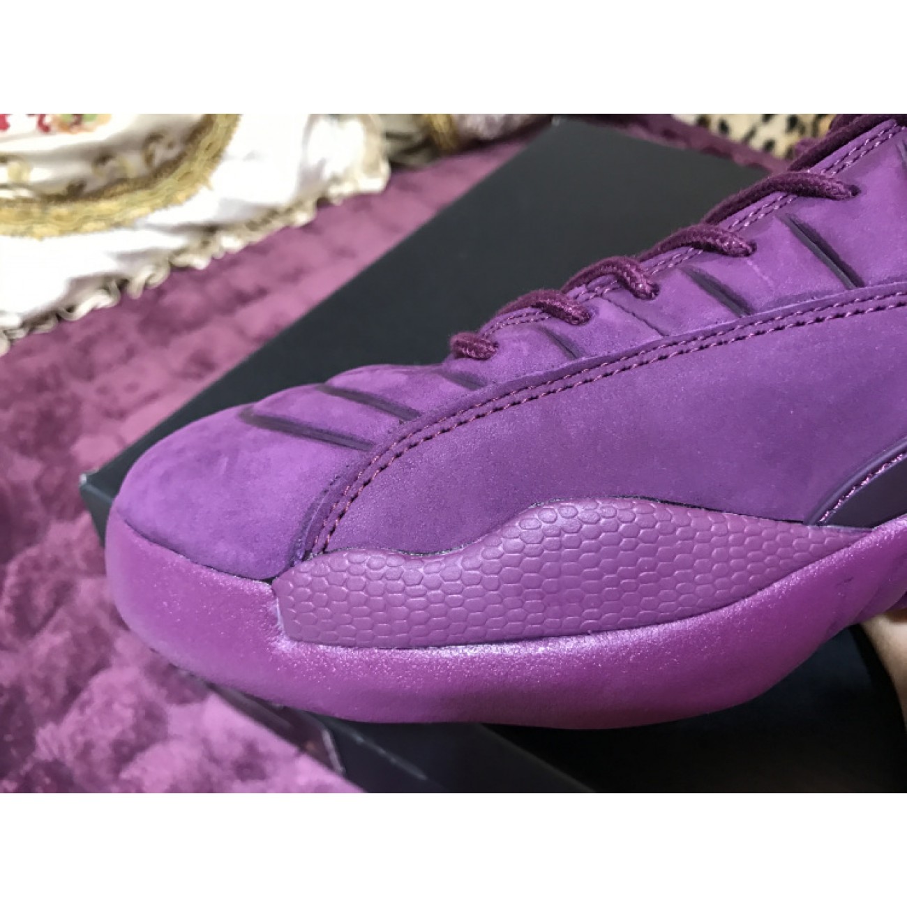 PSNY x Air Jordan 12 Purple 722027-486