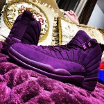 PSNY x Air Jordan 12 Purple 722027-486