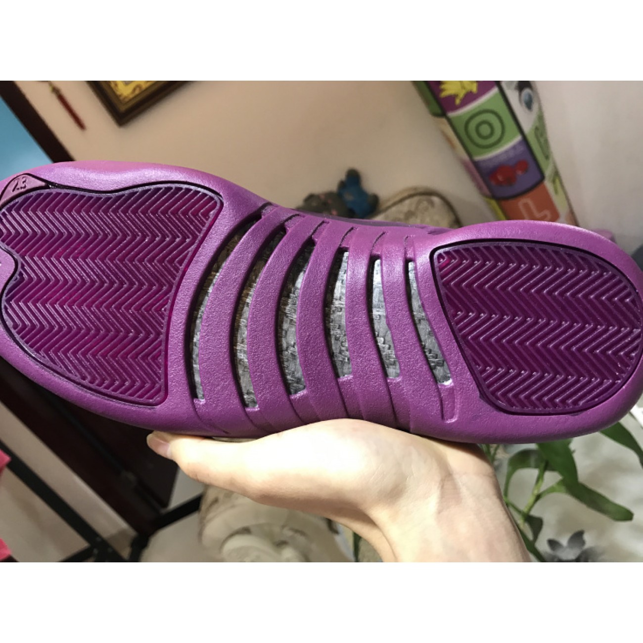 PSNY x Air Jordan 12 Purple 722027-486