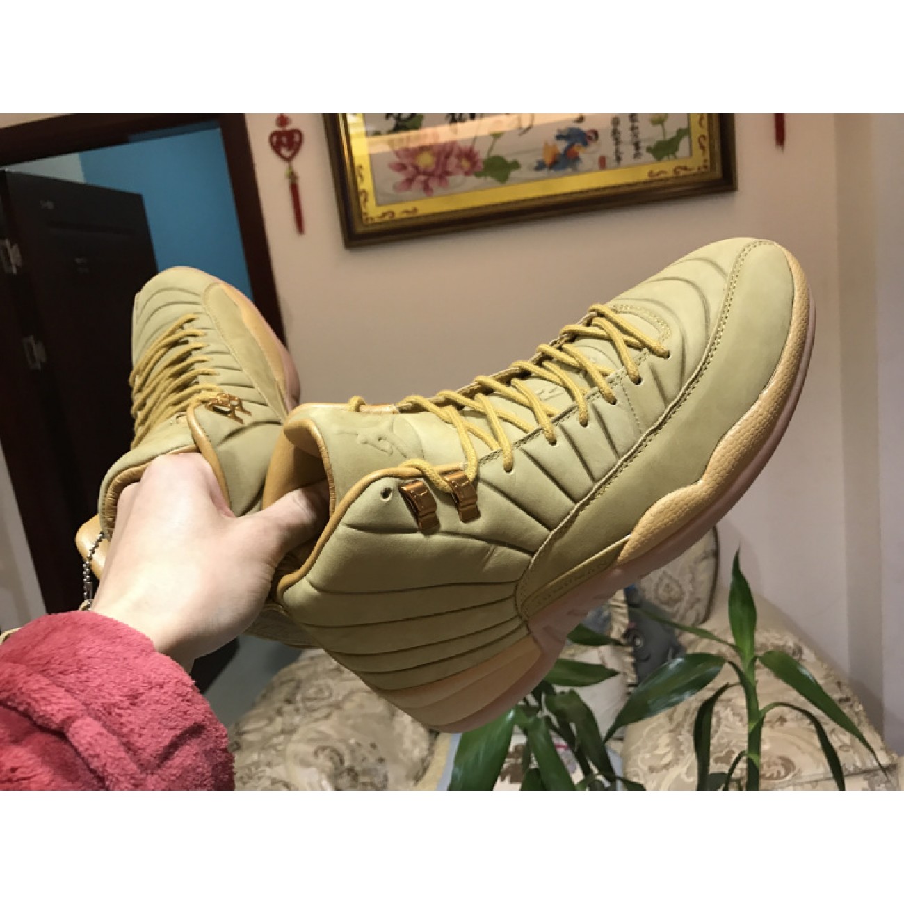 PSNY x Air Jordan 12 "Wheat" AA1233-700