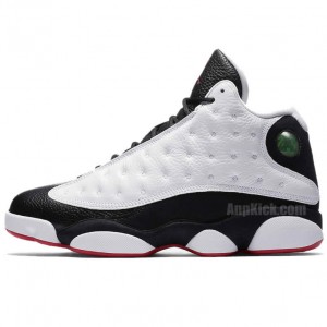 Air Jordan 13 "He Got Game" 2018 Black And White Outfit For Sale 414571-104