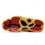 Air Jordan 13 Melo "Class of 2002" Black and Yellow/Gold 414571-035