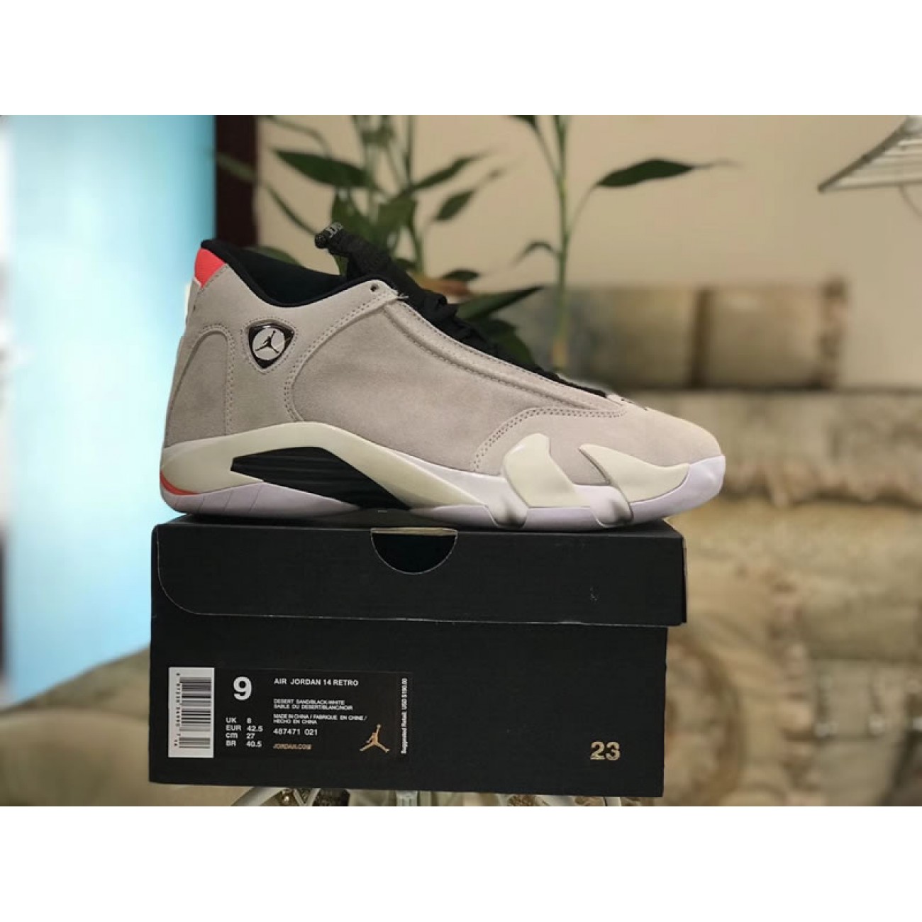 Air Jordan 14 "Desert Sand" 487471-021