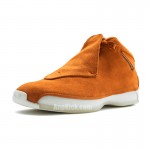 Air Jordan 18 Toro "Campfire Orange" Suede AA2494-801 Release Date 2018