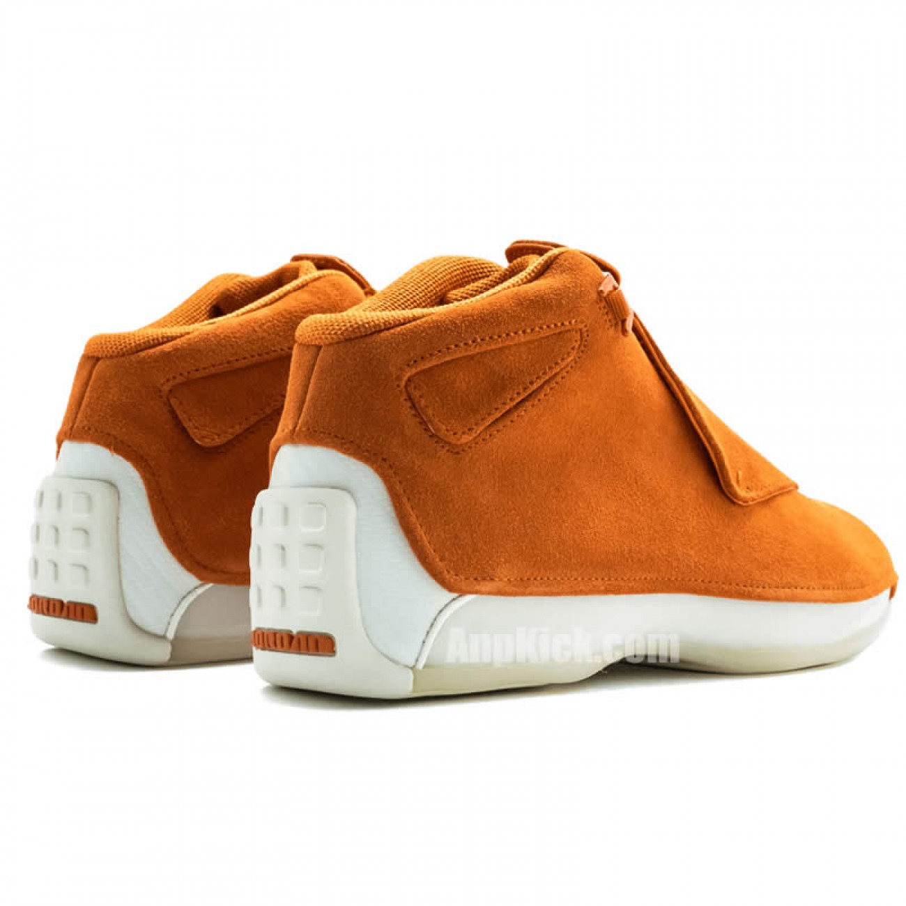 Air Jordan 18 Toro "Campfire Orange" Suede AA2494-801 Release Date 2018