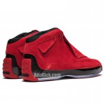 Air Jordan 18 Toro "Gym Red" Suede AA2494-601 Release Date 2018