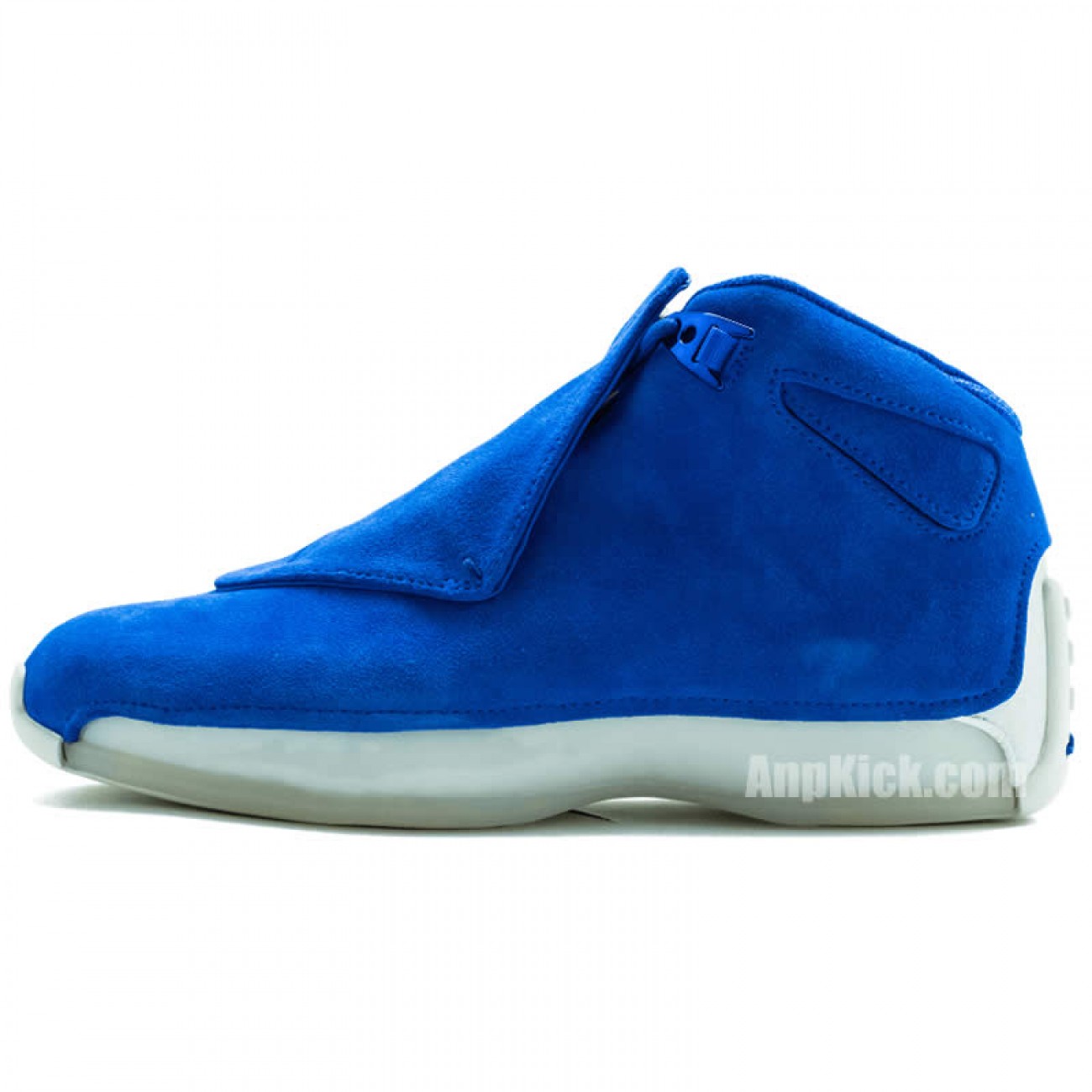 Air Jordan 18 Toro "Racer Blue" Suede AA2494-401 Release Date 2018