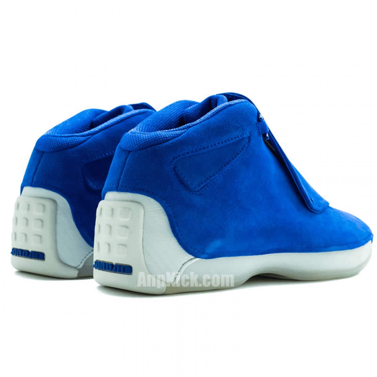 Air Jordan 18 Toro "Racer Blue" Suede AA2494-401 Release Date 2018