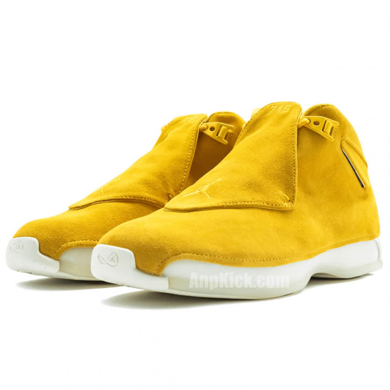 Air Jordan 18 Toro "Yellow Ochre" Suede AA2494-701 Release Date 2018