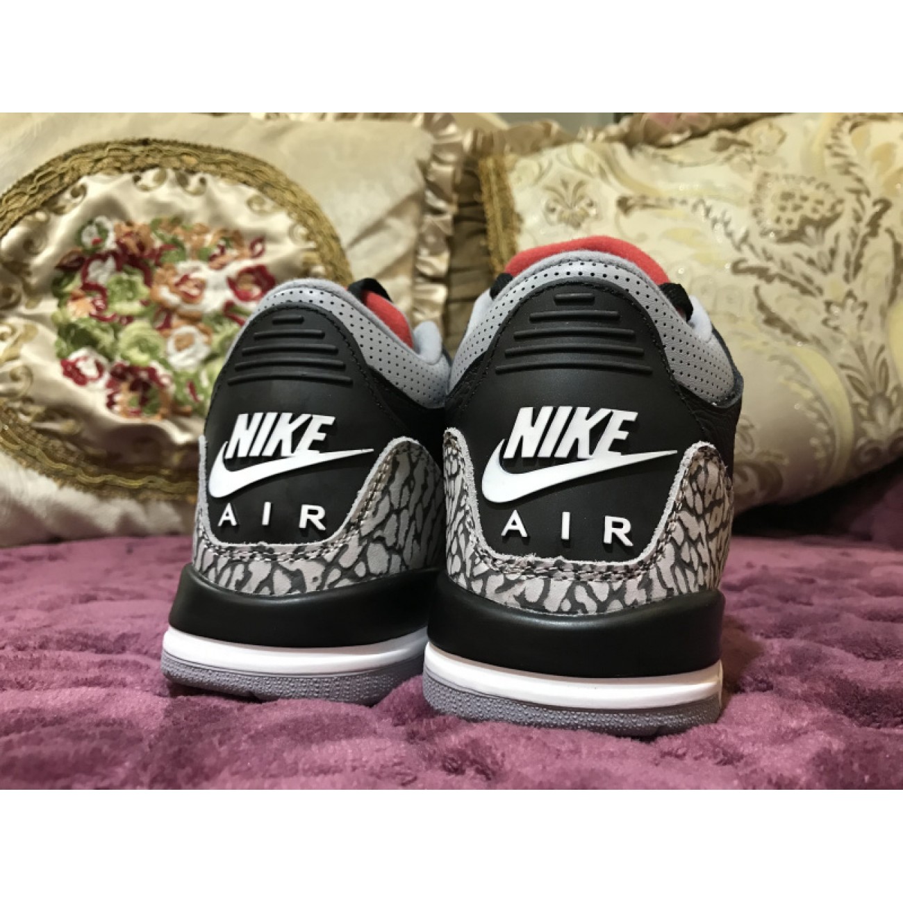 Air Jordan 3 GS "Black Cement" 854261-001