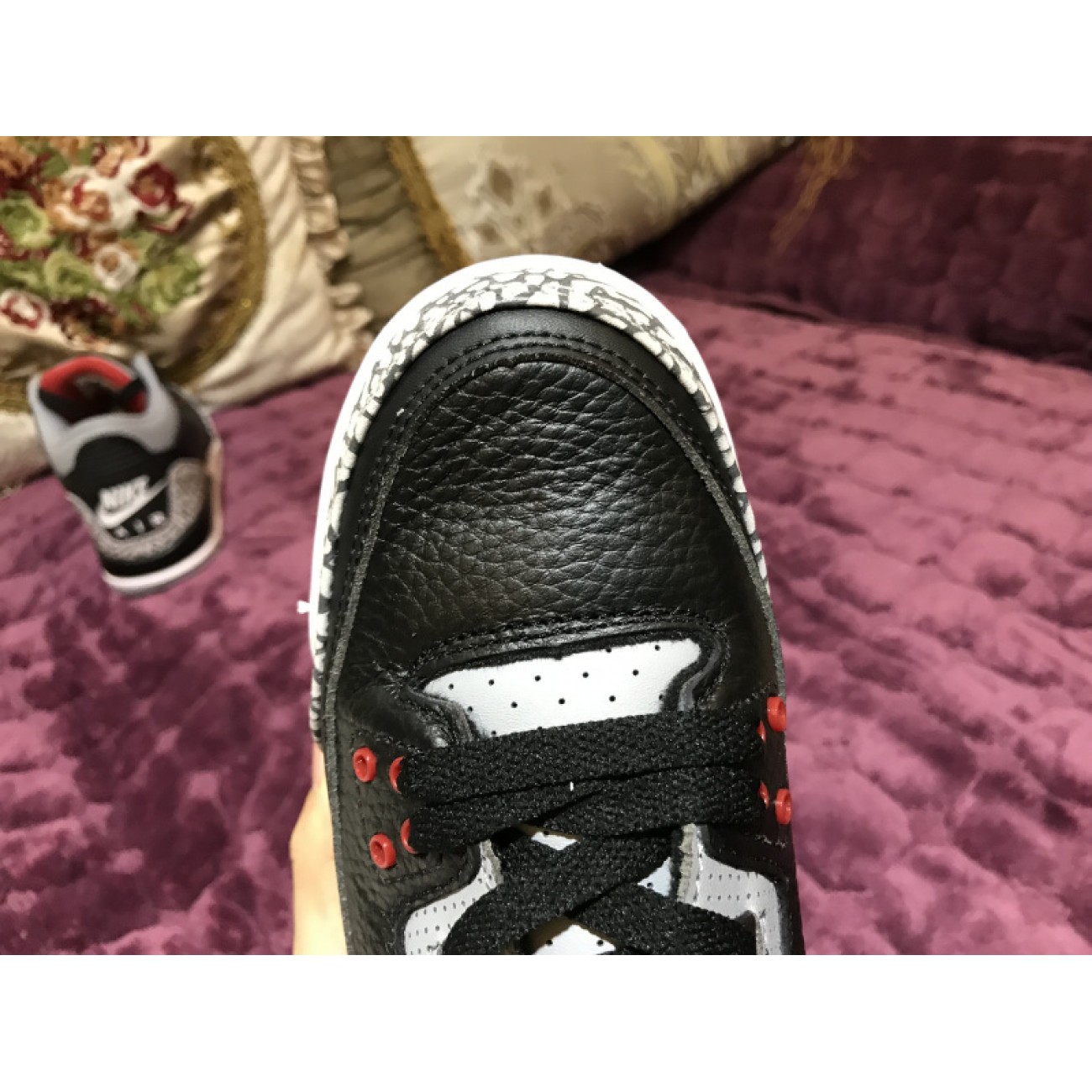 Air Jordan 3 GS "Black Cement" 854261-001