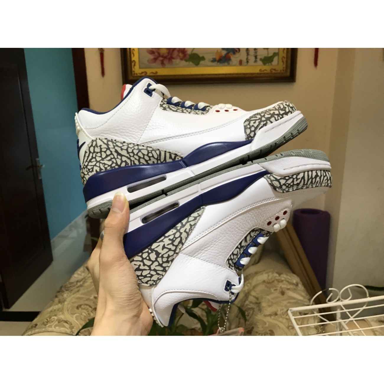 Air Jordan 3 OG "True Blue" 854262-106