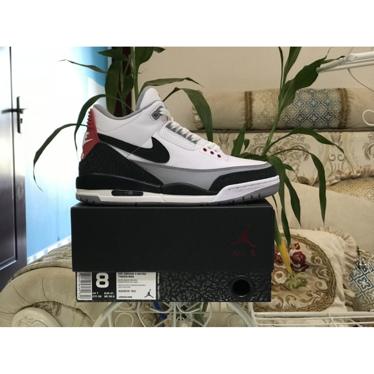 Air Jordan 3 "Tinker" AQ3835-160