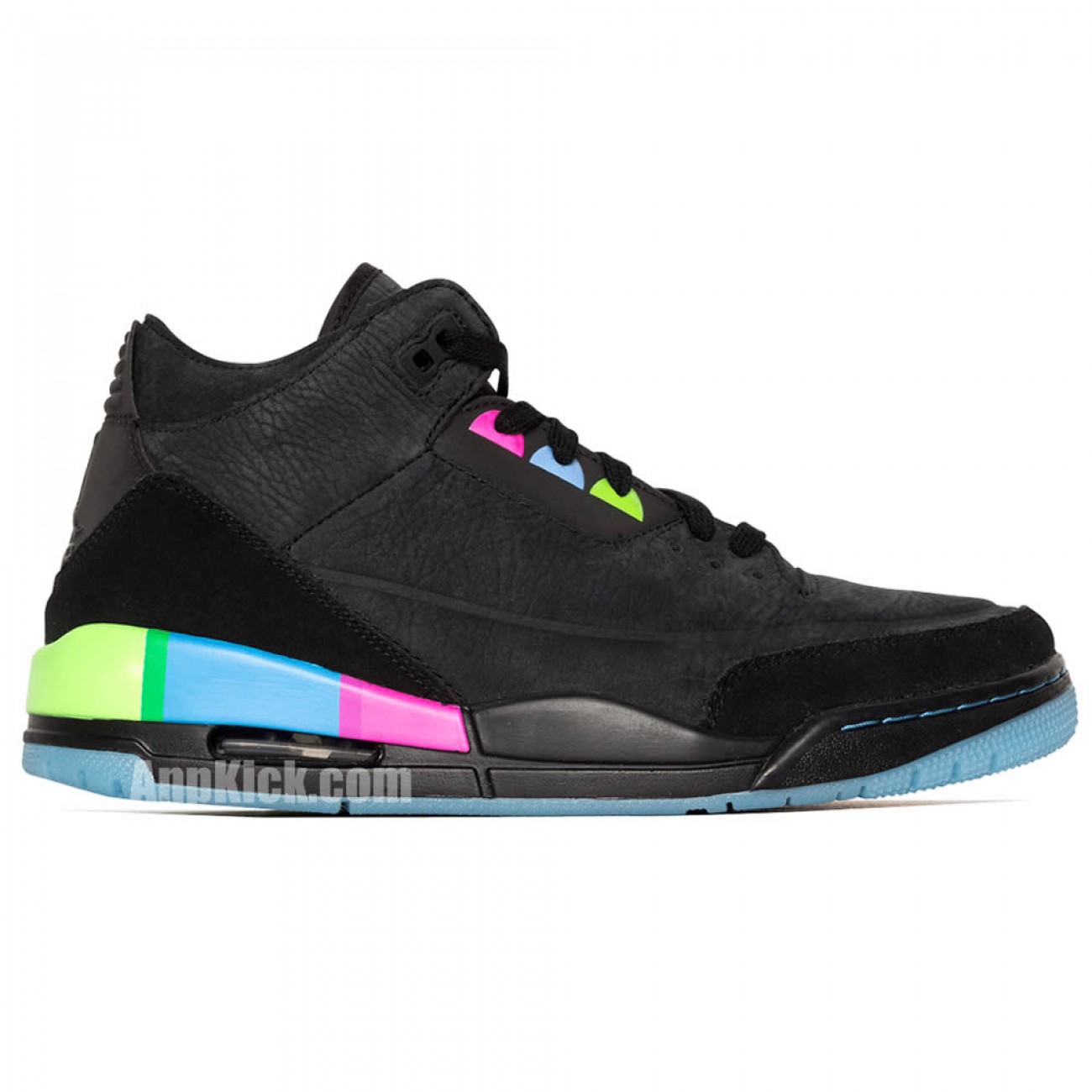 Air Jordan 3 Quai 54 GS Mens For Sale On Feet Release AT9195-001