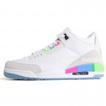 Air Jordan 3 "Quai 54" White Q54 For Sale On Feet Review Release AT9195-111