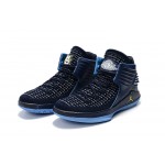 Air Jordan 32 XXXII Deep Blue/Grey/Yellow