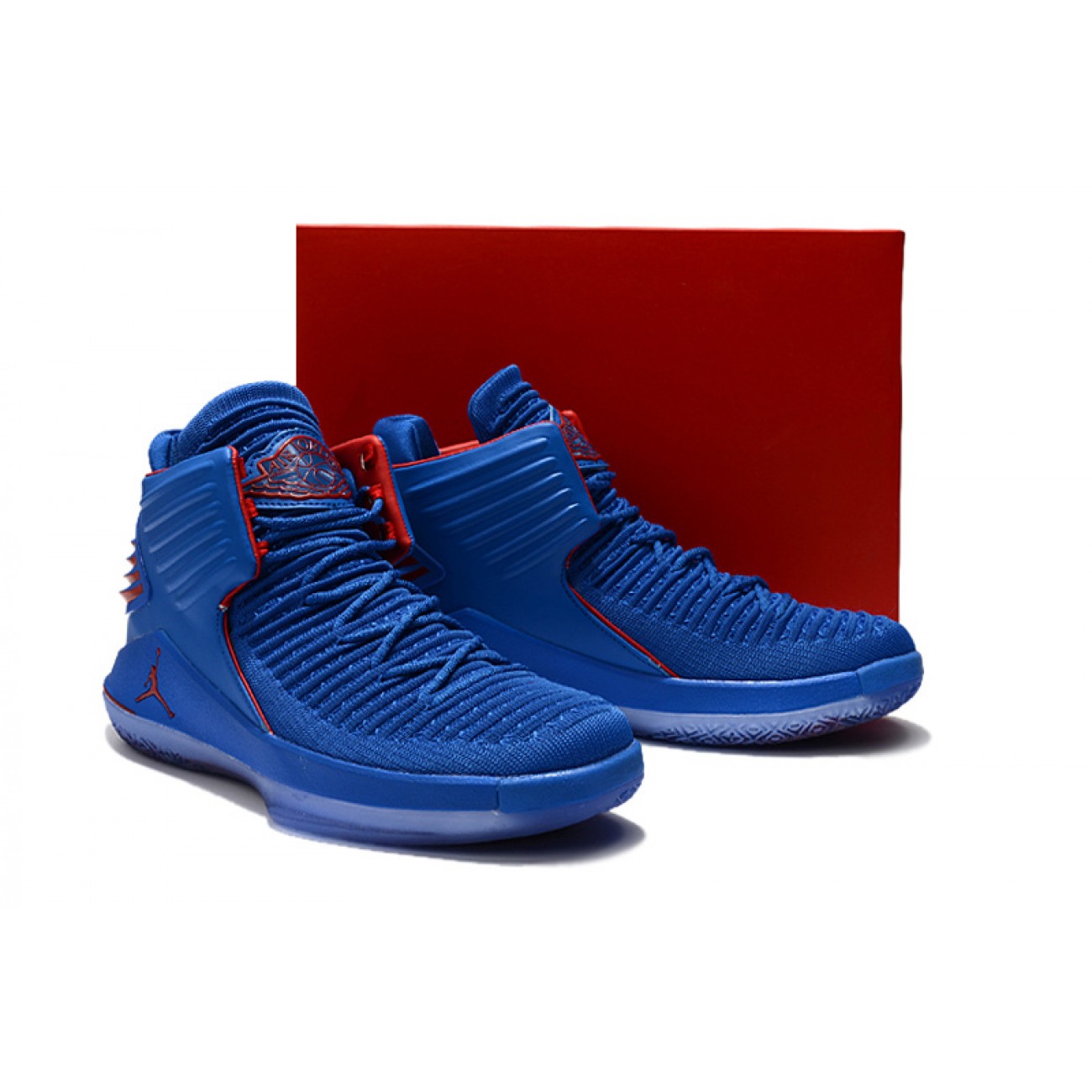 Air Jordan 32 XXXII "Russ" / Blue / Red