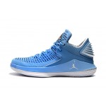 Air Jordan 32 XXXII Low "UNC" / Lightblue