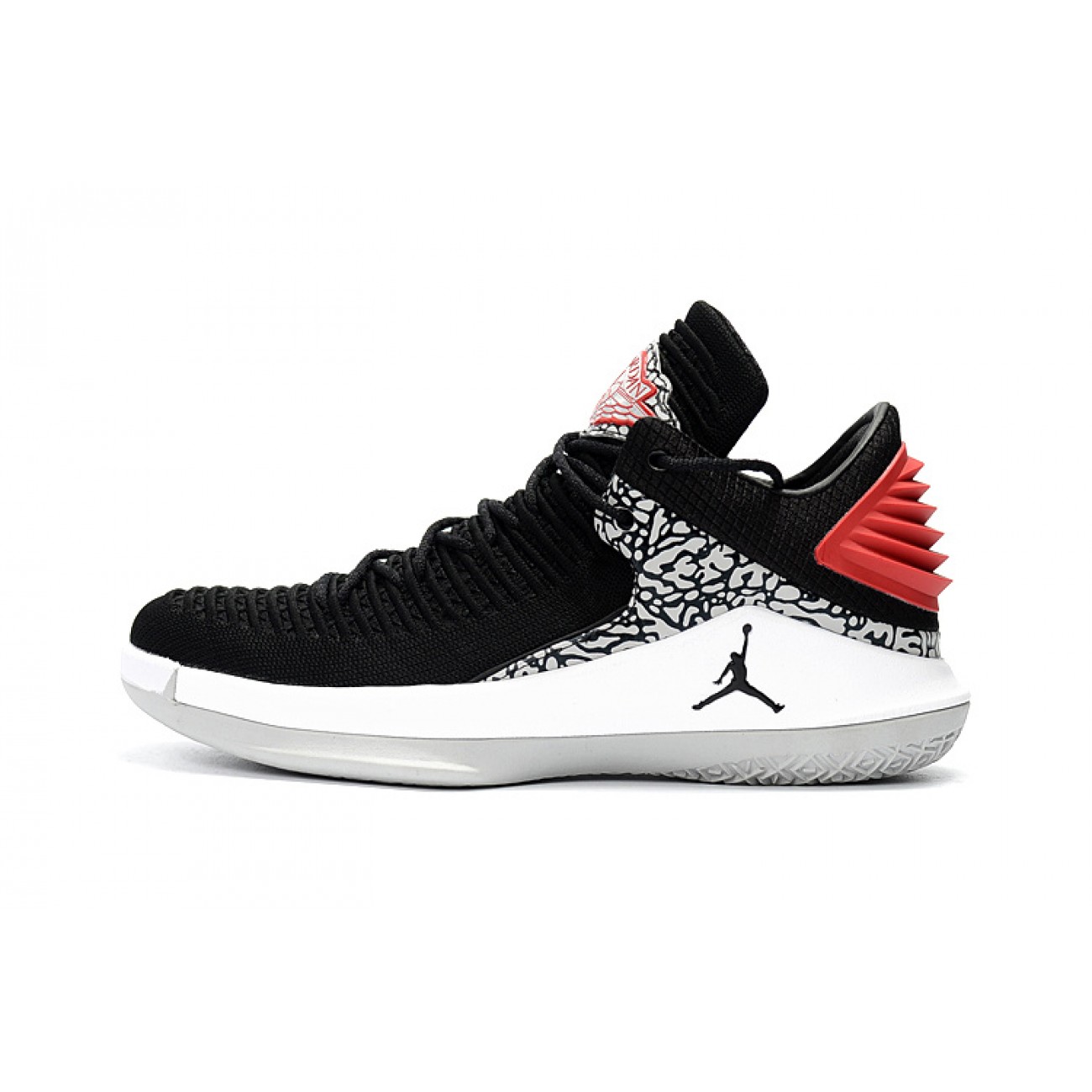 Air Jordan 32 XXXII Low "Crack" / Black