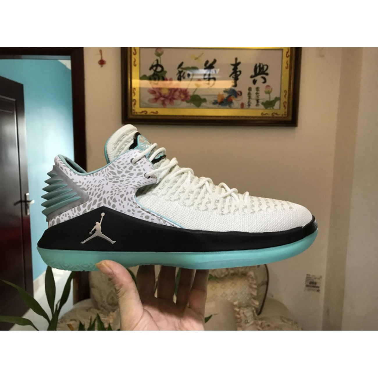 Air Jordan XXXII AJ32 Low PE Jade AH3347-101