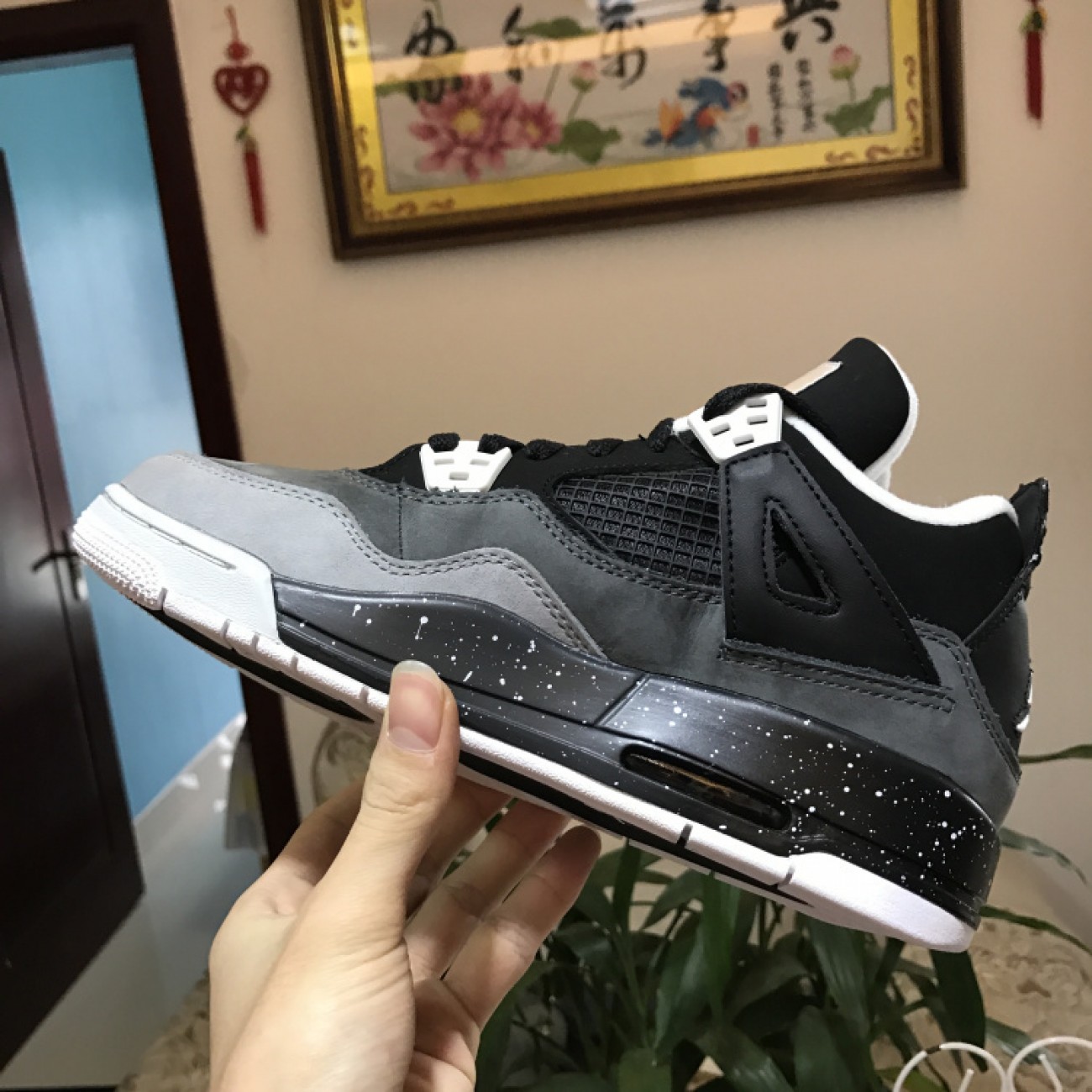 Air Jordan 4 "Fear" Oreo 626970-030