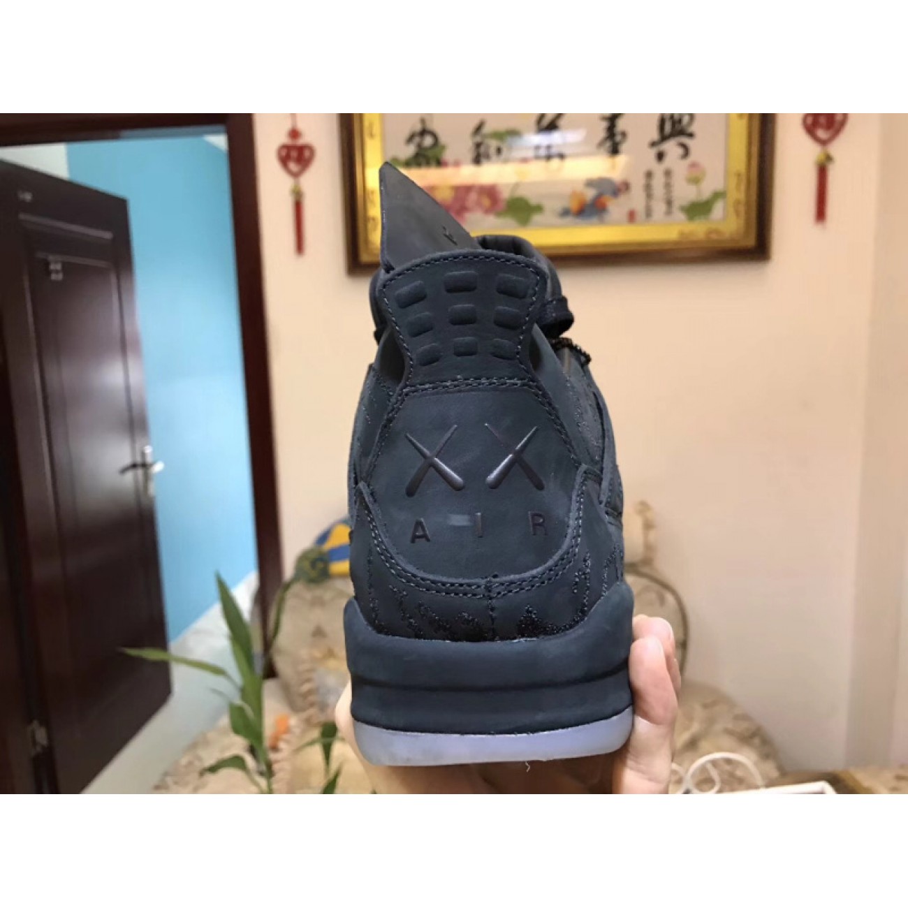 Air Jordan 4 x KAWS Cool Grey Black 930155-001