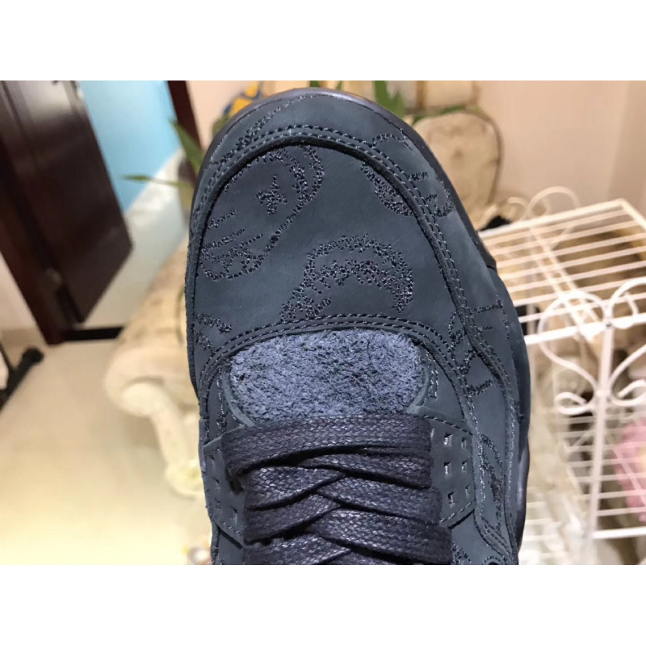 Air Jordan 4 x KAWS Cool Grey Black 930155-001