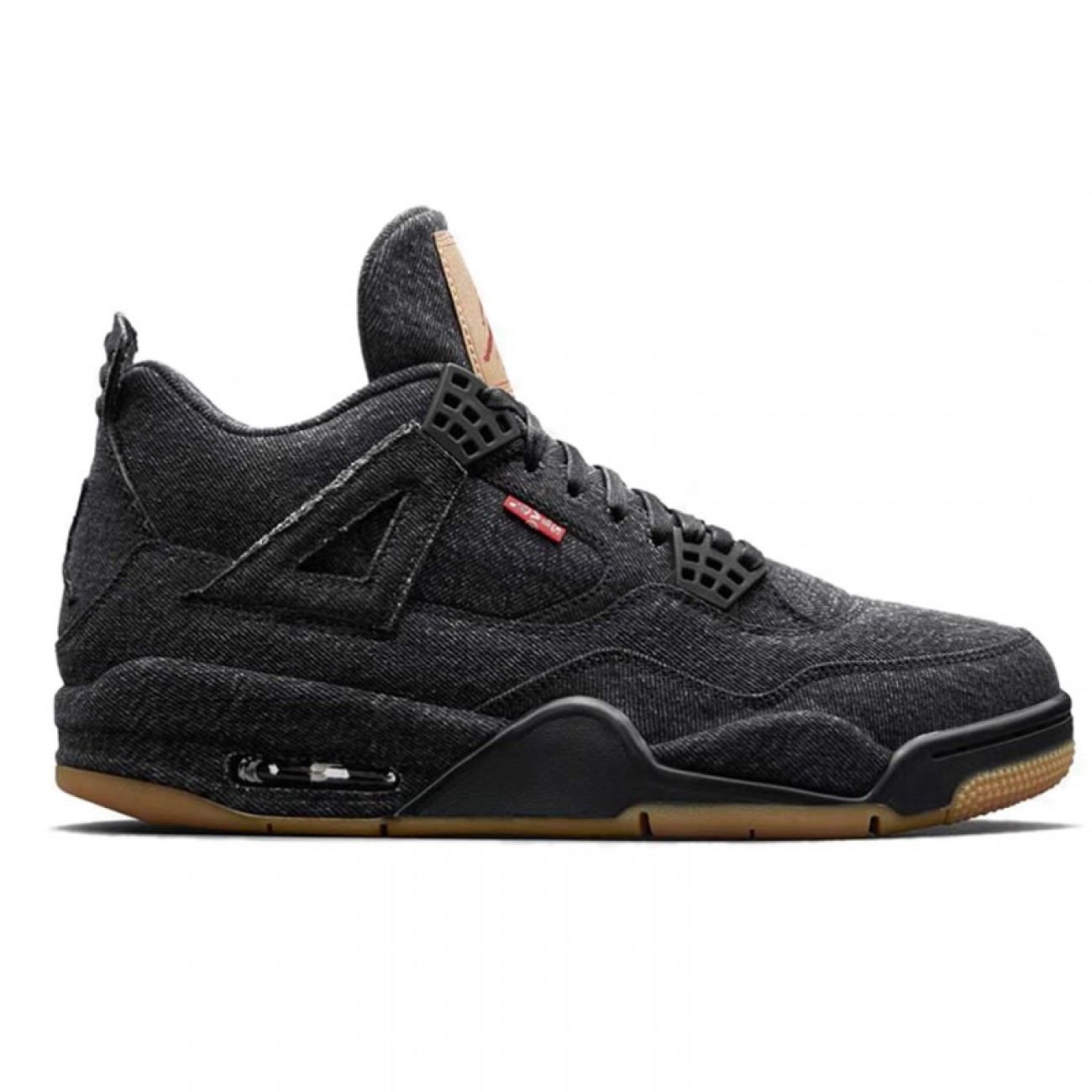 Levi's x Air Jordan 4 "Black Denim" AO2571-001