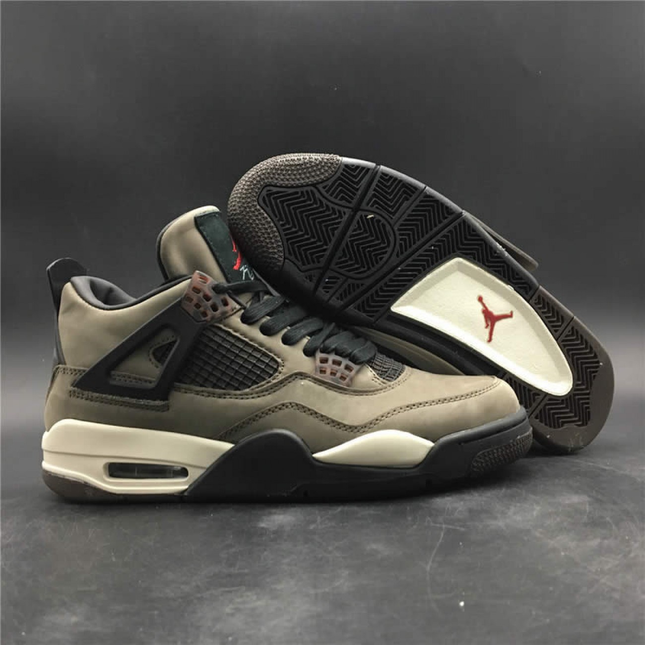 Travis Scott "Olive" x Air Jordan 4 Release Date For Sale