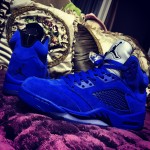 Air Jordan 5 Retro "Blue Suede" 136027-401