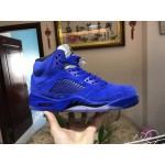 Air Jordan 5 Retro "Blue Suede" 136027-401