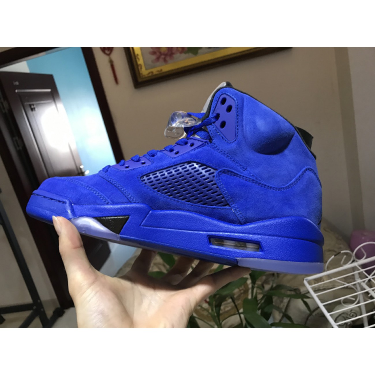 Air Jordan 5 Retro "Blue Suede" 136027-401