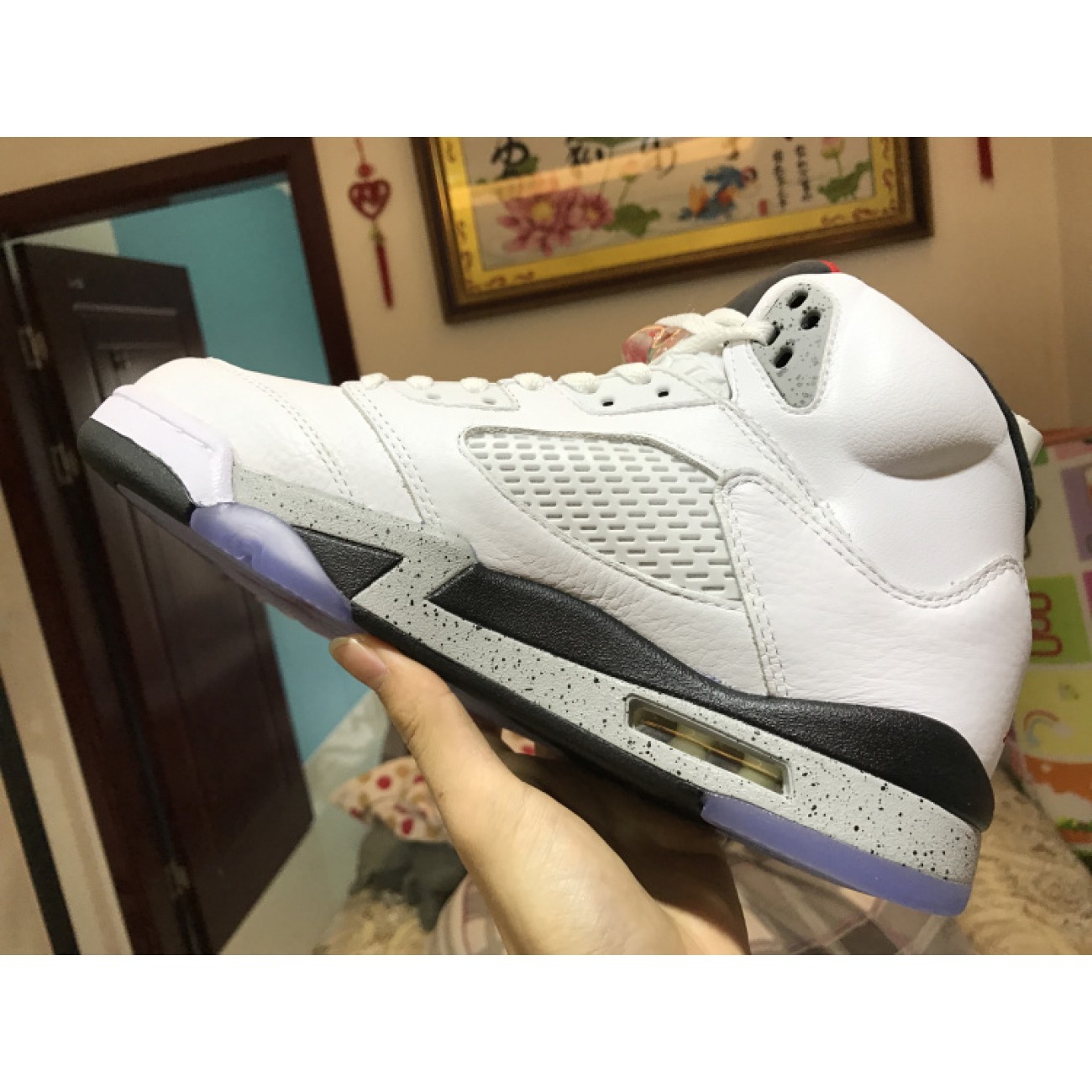 Air Jordan 5 "White Cement" 136027-104