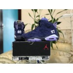 Air Jordan 6 Blue Suede 384664-112