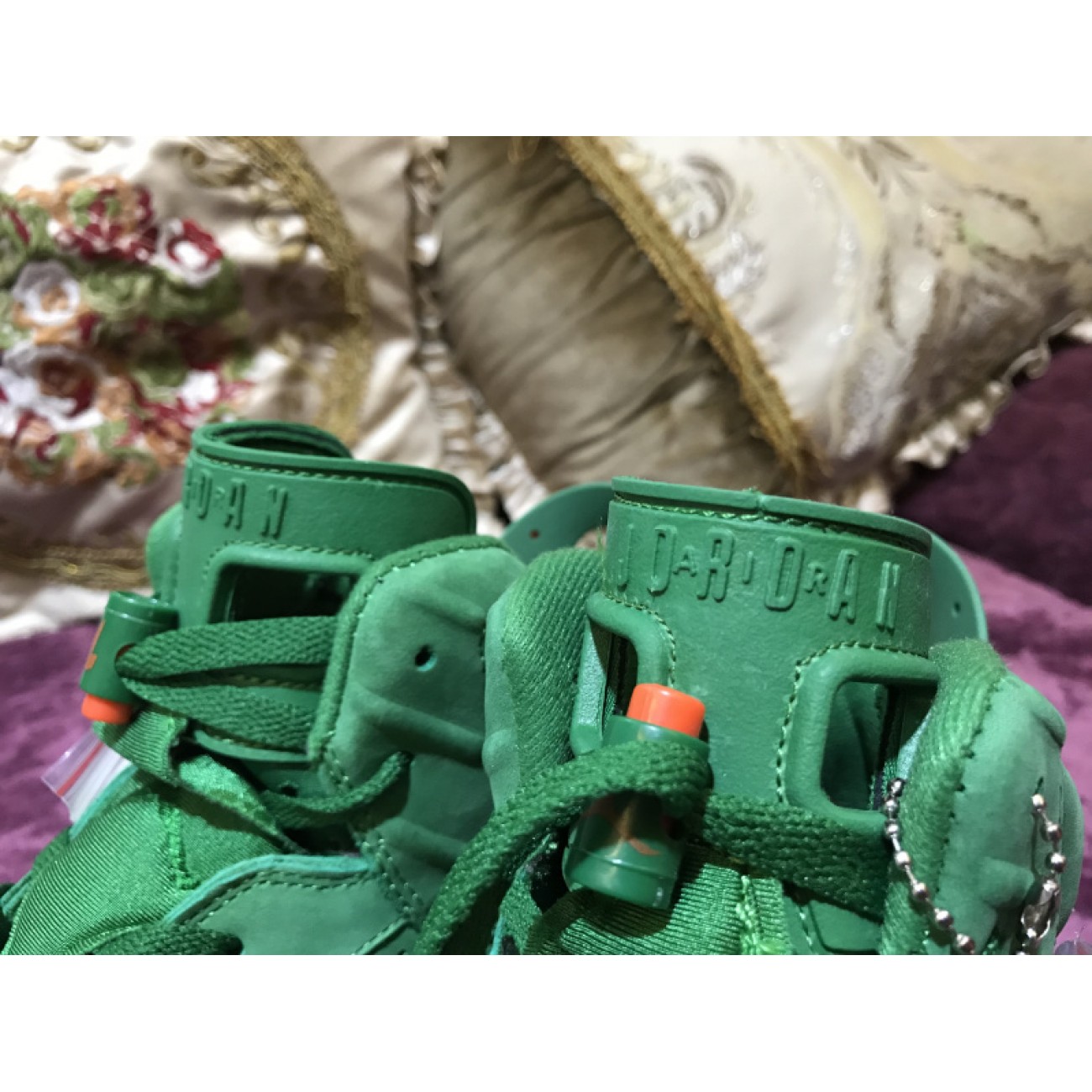 Air Jordan 6 Gatorade Green Suede AJ5986-335