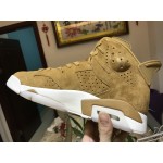 Air Jordan 6 Golden Harvest Wheat 384664-705