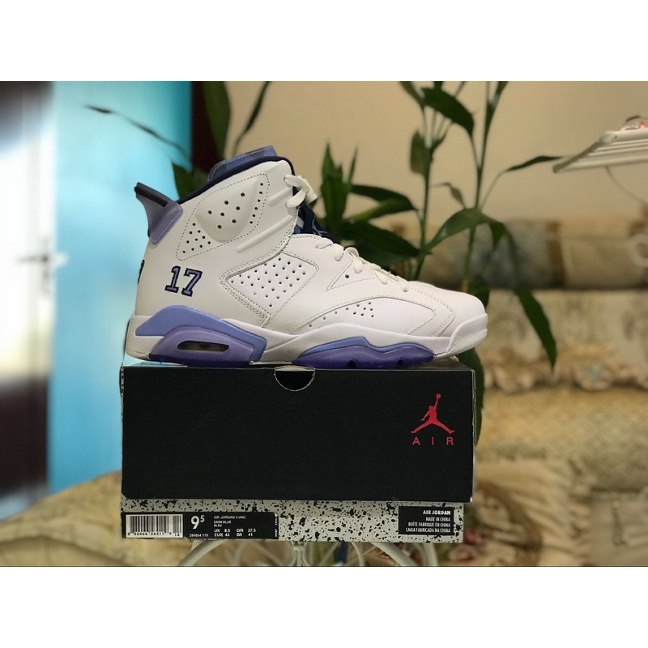 Air Jordan 6 UNC Championship PE DBOM384664