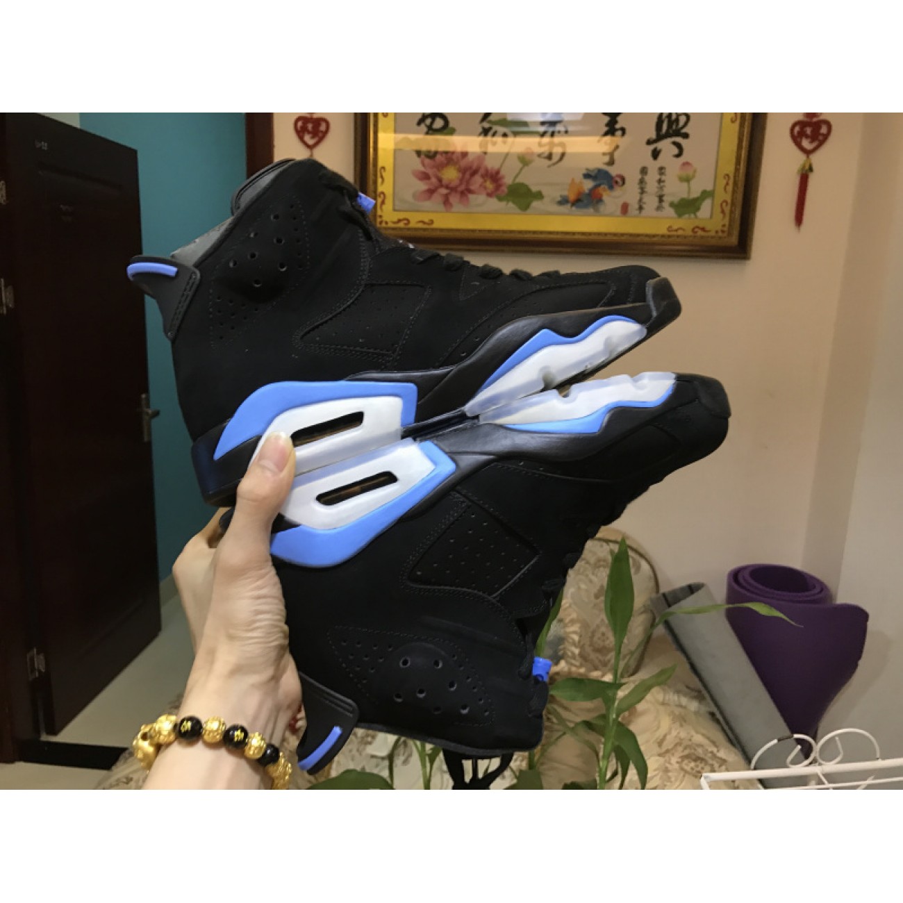 Air Jordan 6 "University Blue" 384664-006