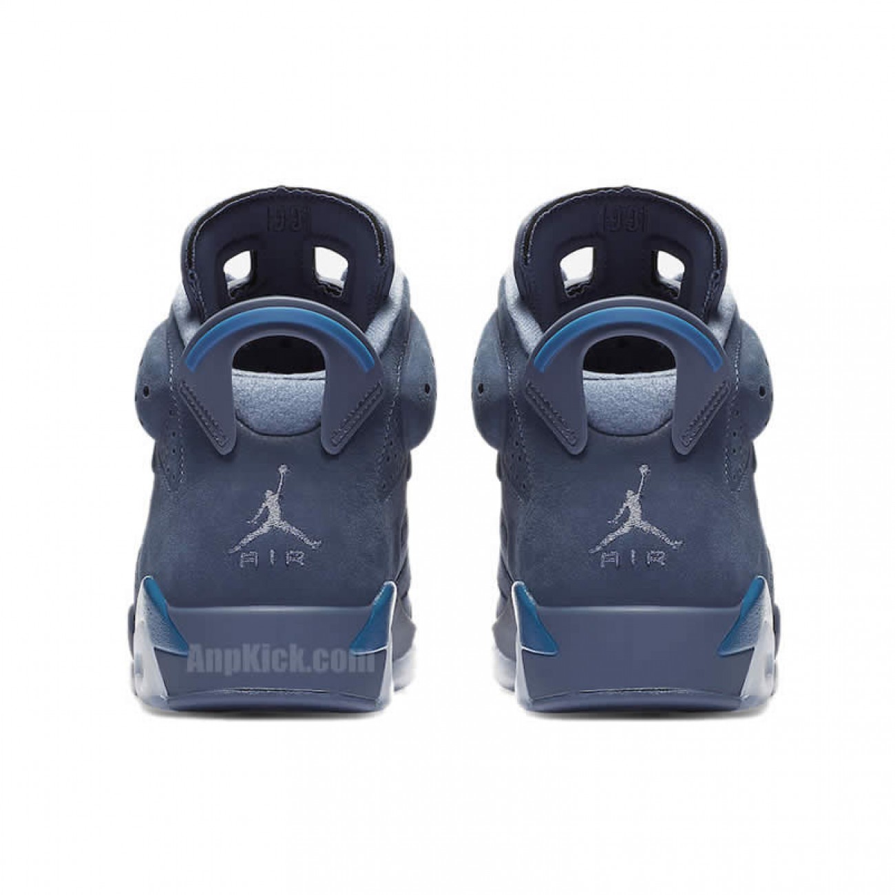 Air Jordan 6 "Jimmy Butler" PE Diffused Blue On Feet 384664-400