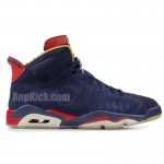 Air Jordan 6 Retro DB "Doernbecher" Navy Blue And Red 392789-401