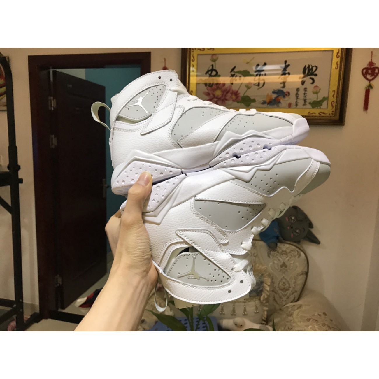 Air Jordan 7 "White Metallic Silver" 304775-120