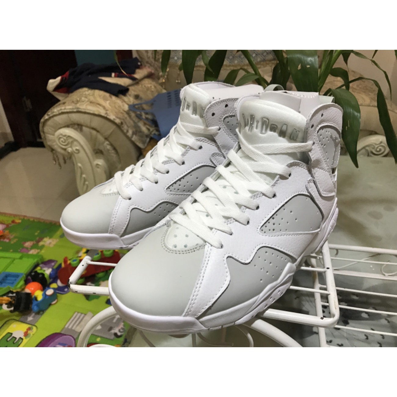 Air Jordan 7 "White Metallic Silver" 304775-120