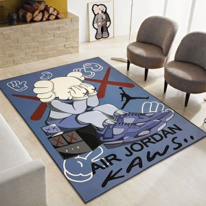 Kaws Off-White Supreme Air Jordan Deadpool WuKong Rugs / Carpet Cheap Wholesale