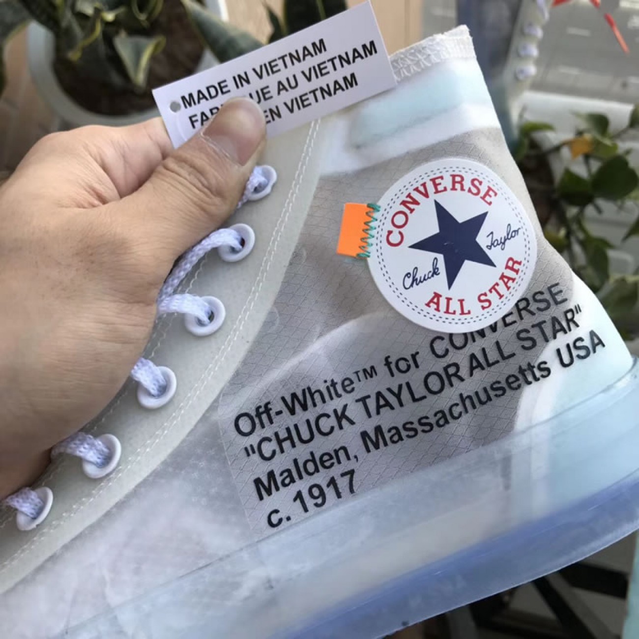 Converse x Virgil Abloh Chunk 70 Off-White High Top 162204C