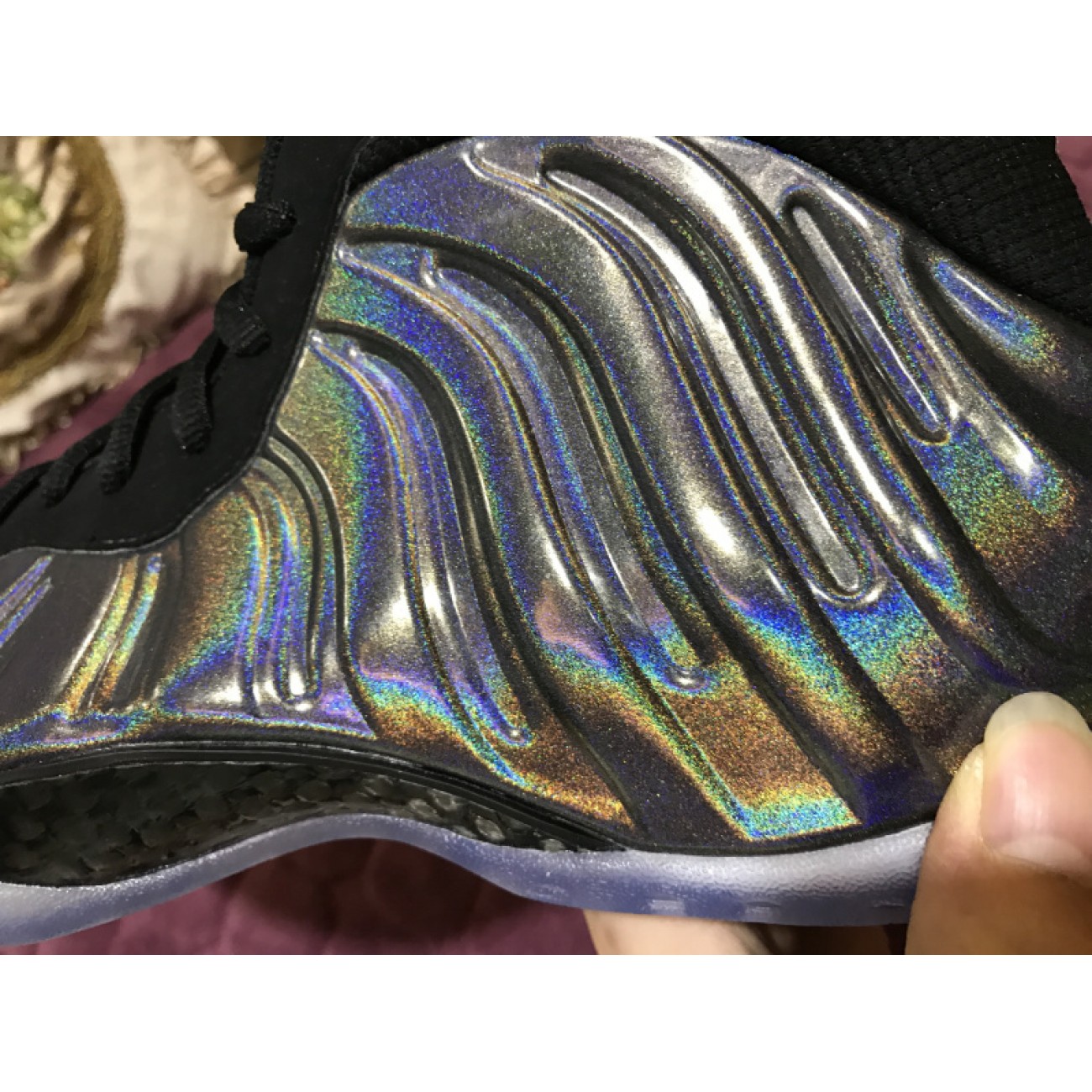 Air Foamposite One "Hologram" 314996-900