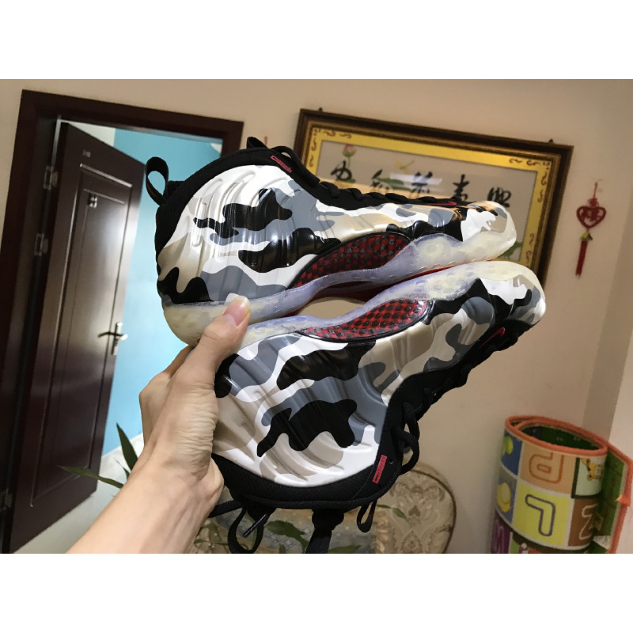 Nike Air Foamposite One PRM "Fighter Jet" 575420-001