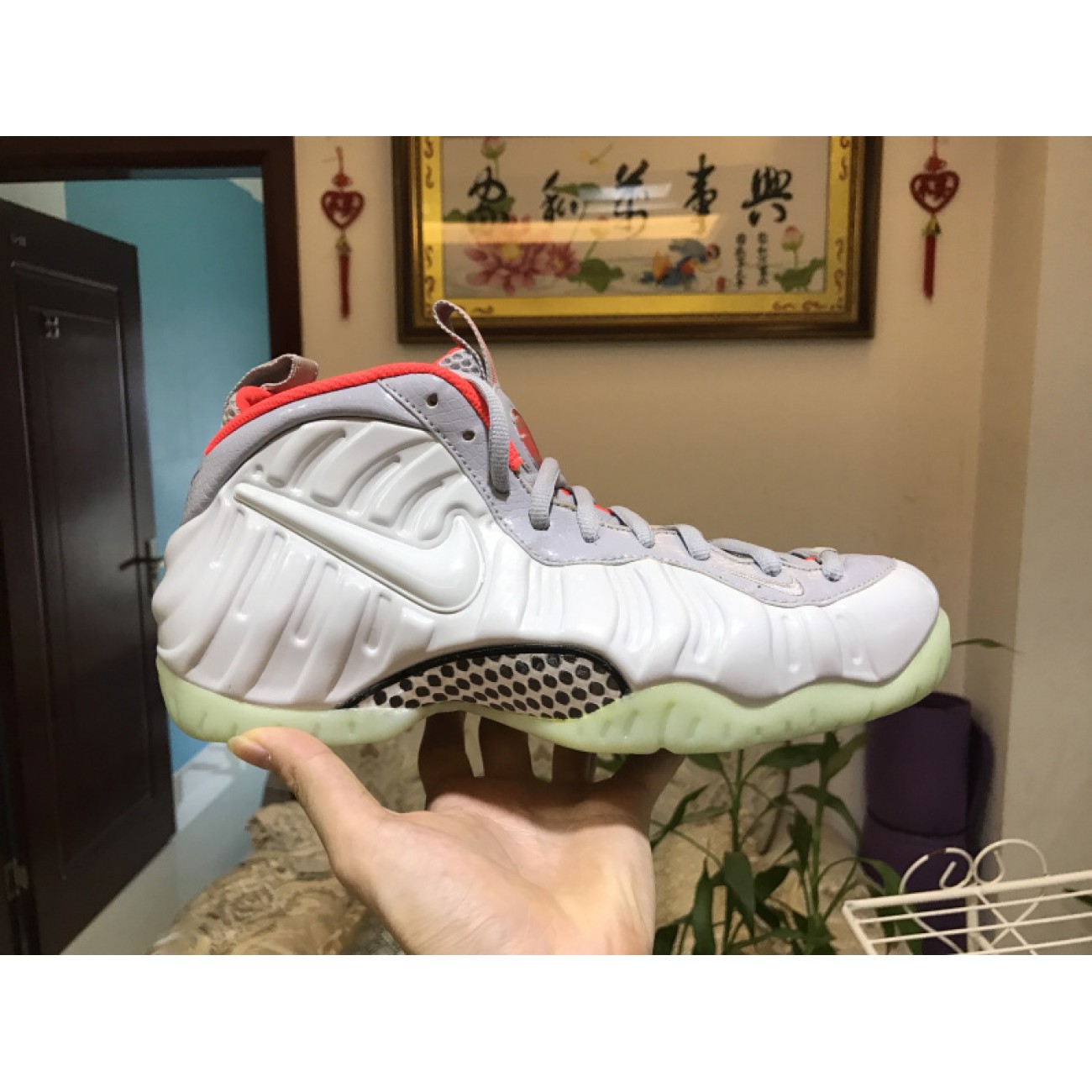 Nike Air Foamposite Pro "Prm Pure Platinum" 616750-003